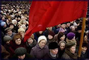 Московская область, Химки, 15 января, митинг против монетизации льгот. {ФОТО АП 
