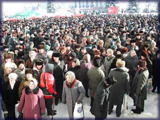 21 января - митинги протеста проходят по всей России